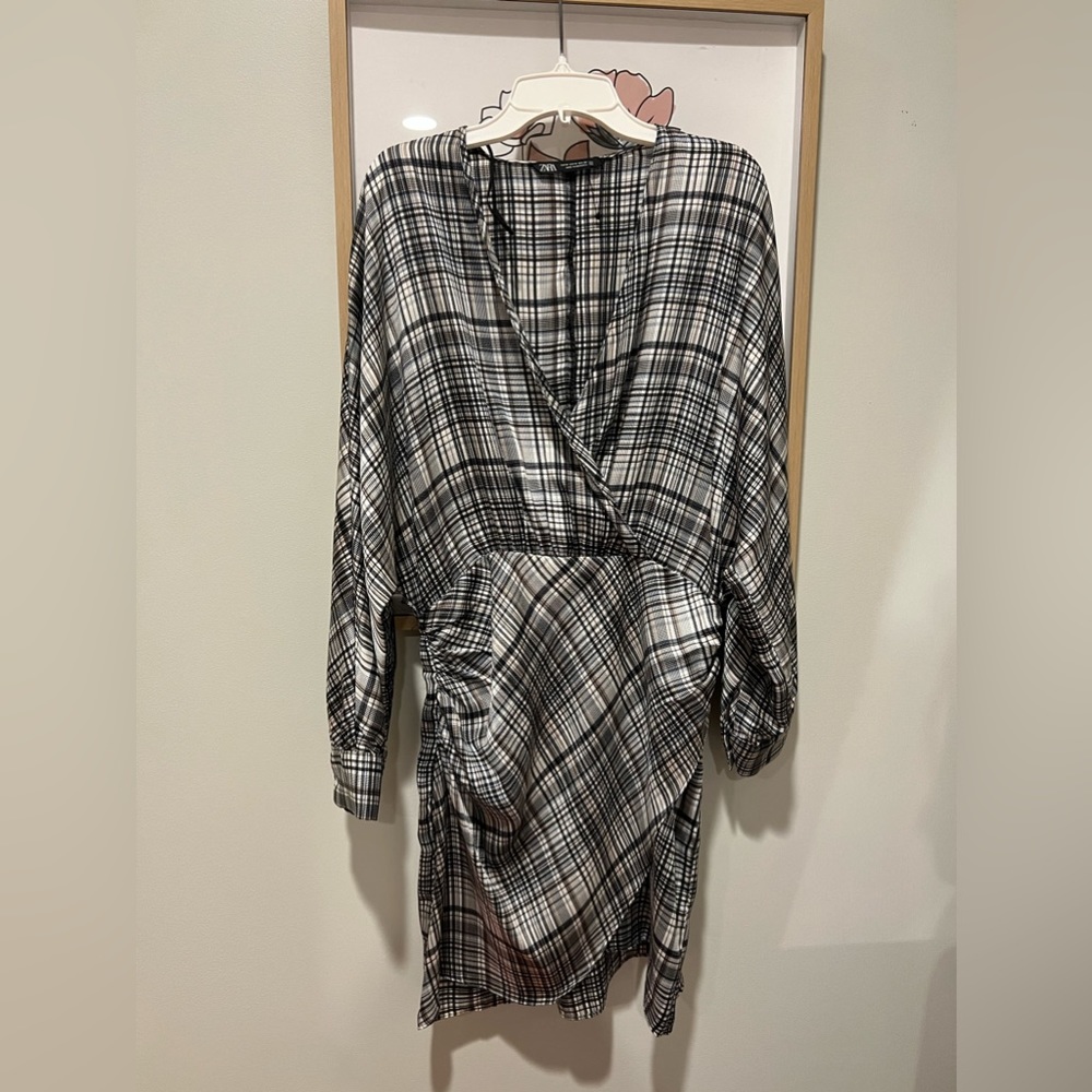 Plaid Zara dress